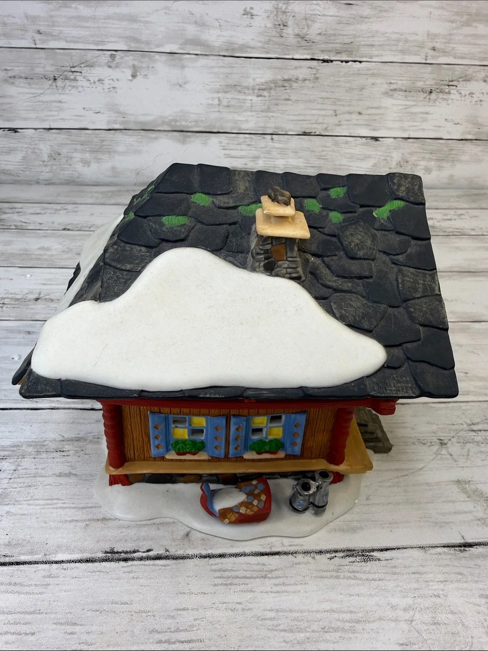 Dept 56 HEIDI’S GRANDFATHERS HOUSE Alpine Village w box and light